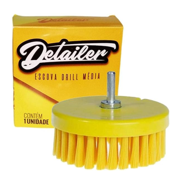 Escova Drill Média Para Furadeira/Politriz - Mandala Detailer