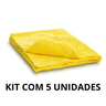 Kit 5 Flanela Microfibra 38x38 Sem Costura - Mandala Detailer